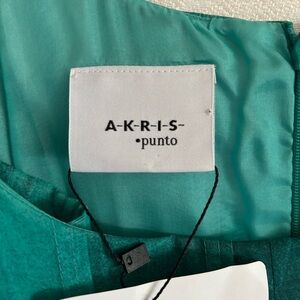 Akris Punto Teal Dress
